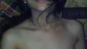 Beautiful girl videotaping by her lover