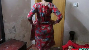 Indian woman Sonia in shalwar Suir strips nude Hardcore gangbang Fucking