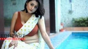 Desi boudi Big tits photo shoot