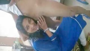 Indian Punjabi slut girl Simran sucking boss cock at Hotel resort