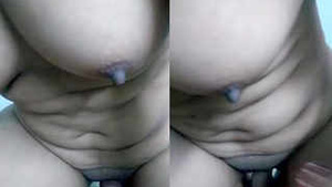 Big tits desi woman riding and fucked hard with her husband