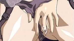 Anime and hentai featuring a leather-clad dominant male.