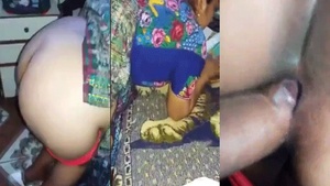 Hot and sensual doggy style sex with an Indian housewife