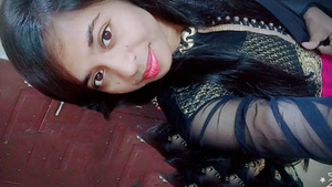 Hot photographs of a Indian woman with her brother and cousin in a short adult film.