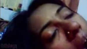 An elderly woman from Kerala gets intimate with a plumber