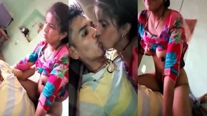 Sexy village girl rides her cousin's dick hard