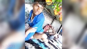 Truck driver has sex with a prostitute in front of a janitor child.