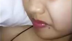 Pretty Oriya girl with brunette hair having sex for the first time.