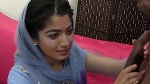 Rashmika is a Indian adult movie actress who performs oral sex.