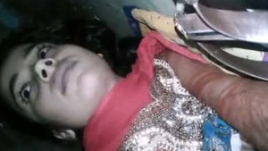 Pretty village girl gets wet and fucked hard in the pussy