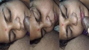 Cum in mouth is must for this bhabhi in quarantine scene.