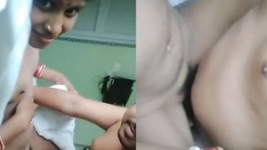 Desi couple’s intimate moments at home