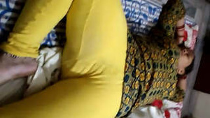 Beautiful married Indian woman, napping.