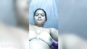 Shaved pussy dwarf Amir's auntie dildoes herself