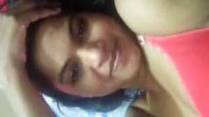 Beautiful Indian girl in virtual chat.