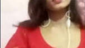 A beautiful Indian woman shares her boyfriend with her on Valentine's Day.