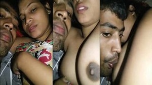 Steamy scene with an stunning small adult teen’s perfect breasts.