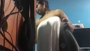 Young Indian woman has sex with her lover.