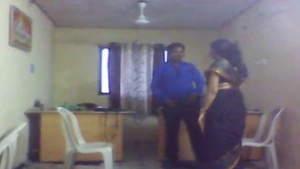 Sultry sari-clad Tamilian women indulge in some steamy fun at the office
