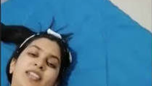 Hot girl’s sexy scenes with black partner