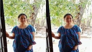 Young Assamese house wife's solo play CCTV capture