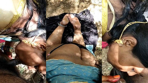 Blow job and outdoor sex with a Telugu village beauty