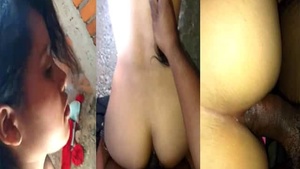 Desi MMS: Young girl in hot XXX video in doggy style