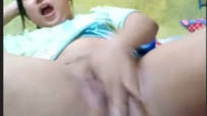 Fingering desire of a Nepali girl
