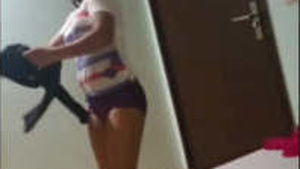 A loud and penetrative anal scene with an Indian beauty and her cuckold husband.