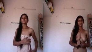 See an Indian housewife’s solo performance in a homemade video.