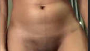 Hot teen strips and masturbates.