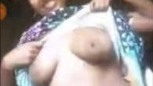 A video call with a girl from the village