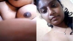 Boobs and pussy of a Kannda village girl