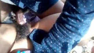 Desi couple enjoys outdoor sex in rural area