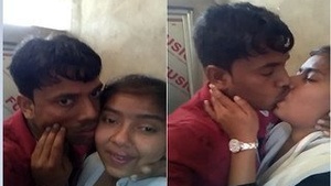 Indian video for download: Village bhabhi and college lover in action.