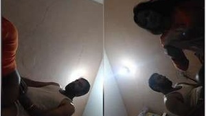 Beautiful Punjabi woman gives a blowjob to her lover.