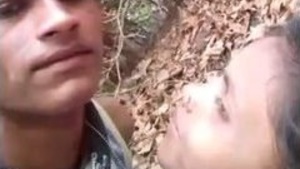 Outdoor sex in a rural African village