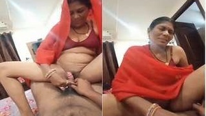 Marwadi money lover Boudi in a steamy affair with her Nri husband