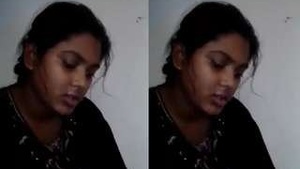 Young Indian girl gives blow job to her lover in village