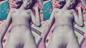 Beautiful Indian woman with large assets seduces and has sex with a man she loves.