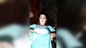 A homemade video of a Bangladeshi village girl showing her naked body and contenting herself.