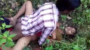 Making love with an Andhra girl in the woods