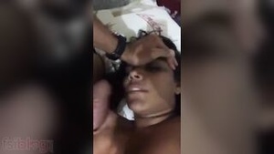 Beautiful solo performance of a desi woman with a hot tag afterwards.