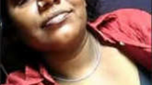 Tamil babe exposes her assets during a video call