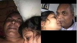 Big boobed bhabi gives blow job to old man in hotel room