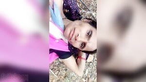 A man enjoys having sex with a hot milf in an open MMM porn.
