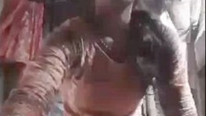 Young Bangladeshi girl playing with her clitoris