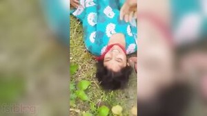 Three Bengal women indulge in outdoor XXX fun in a GROUP orgies