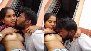 Beautiful women from Karnataka show off their beautiful big boobs and have hot sex outdoors on camera.
