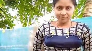 Big breasted woman masturbates in the bathroom in SCC video.